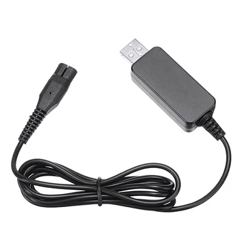4.3 V USB Maitinimo Adapteris Įkrovimo Kabelis Laido Philips OneBlade Skustuvas Tinka YQ318 A00390 QP2520/72 USB Įkrovimo Kabelis