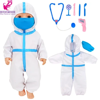 43cm Baby Lėlės drabužiai vienaragis jumpsuit 18 colių amerikos og mergina lėlės komplektai