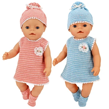 43cm Baby Lėlės drabužiai vienaragis jumpsuit 18 colių amerikos og mergina lėlės komplektai