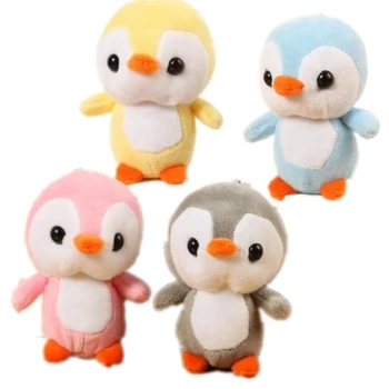 4Colors, Mažai Cute Maždaug 11CM. Mažas Pingvinas Pliušinis Kimštiniai Žaislai , Lėlės Dovana