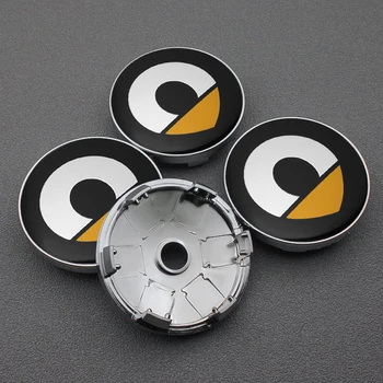 4Pcs 56mm 60mm Automobilių Ratų Center Caps Stebulės Dangtelis Benz Smart Logo FORTWO FORSPEED FORFOUR ROADSTER FORSTARS Forvision Accessories