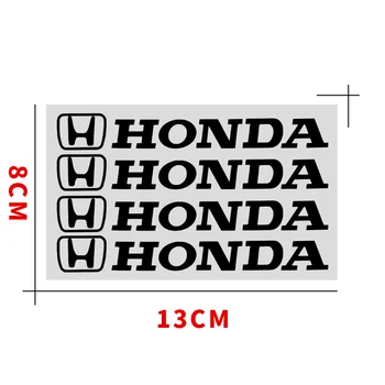 4pcs Automobilių Durų Rankena Lipdukai, Decal Hondas Hondas Mugen Power Civic Suteikia CRV Hrv Džiazo CBR300RR VTX1300 Automobilių Prekės,