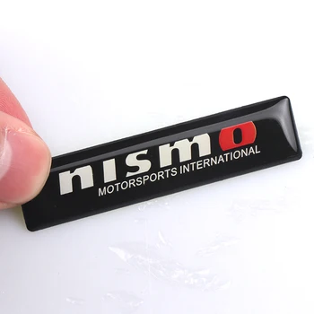 4PCS NISMO Motorsport 3D Emblema Automobilių Lipdukas Ženklelis Nissan Tiida Teana 