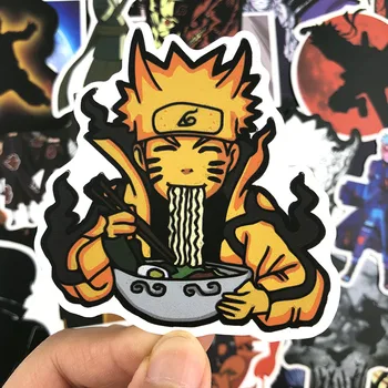 50-100vnt/Pak Japonų Anime Grafiti Lipdukai Naruto Lipdukai Bagažo Nešiojamas Šaldytuvas Motociklo Riedlentė Pegatinas