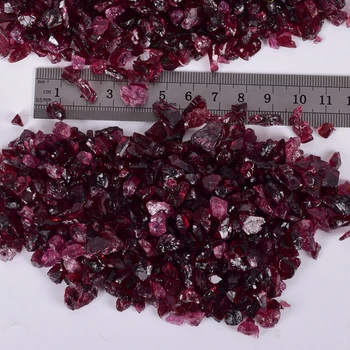 50 g+ Natūralių rubellite Chip akmens Uolienų Mineralinės Žaliavos Akmuo Krito Namų Dekoro Crystal Healing Reiki Meditacija Degaussing