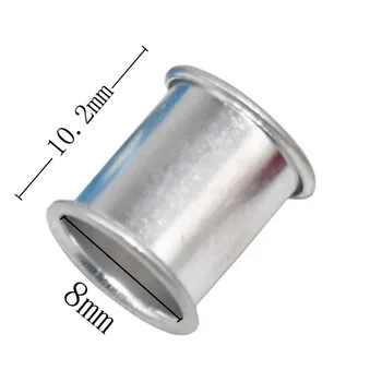 50 Vnt Aliuminio Balandžių koja žiedas 8 mm Paukščių žiedas Identifikavimo Rasės balandžiai spalvos žiedas Paukščių Įrankiai