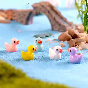 50 Vnt Mini Mielas Ančių Miniatura Lėlių Sodo Namų Bonsai Apdailos Mini Žaislas Miniatiūriniai Pvc Amatų Papuošalai Micro Dekoro 