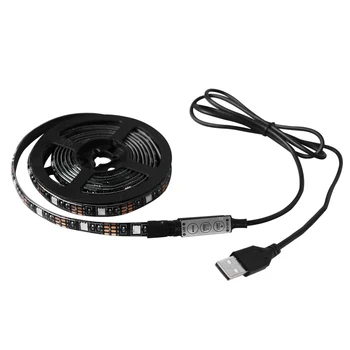 5050 lanksti LED šviesos juostelės DC 5v USB Juostos lempos Kalėdų darbastalio apšvietimas juostele HDTV Darbastalio Ekrano Fono apšvietimas