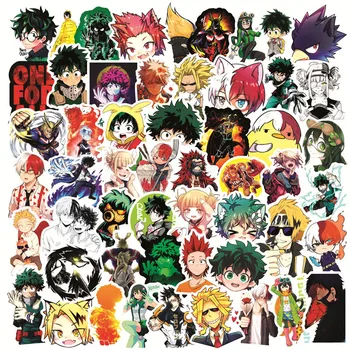 50PCS Anime Mano Herojus akademinės bendruomenės Lipdukai 