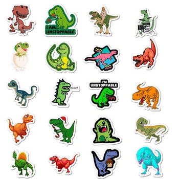 50Pcs Dinozaurų Serijos Lipdukų Animacinių filmų Lipdukas Vaikams 