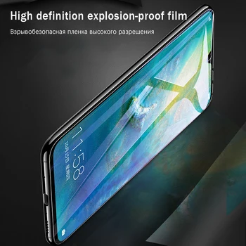 5D Grūdintas Stiklas Huawei Mate 20 Lite 20 Pro Pilnas draudimas 9H Screen Protector Dėl Už Huawei Mate 10 Lite 10 Pro Stiklo Plėvelės