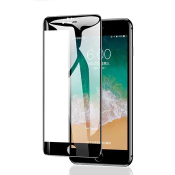 5D Visiškai Padengti Grūdinto Stiklo iPhone 7 8 6 6s 5 5S SE Screen Protector, iPhone X 10 8 6 7 Plius Apsauginis Stiklas