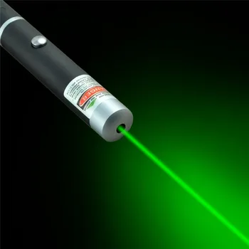 5MW 650nm Žalias Lazeris Pen Juoda Stipri Matomos Šviesos Spindulį Laserpoint 3colors Galingos Karinės Lazerio Tašką, Pen