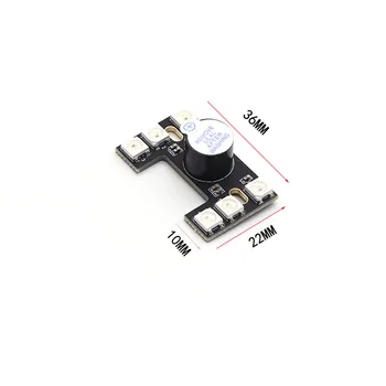 5V WS2812B LED Uodegos Šviesos Integruota su Garsiai Buzzer Dual Režimų, F3, F4 F7 Skrydžio duomenų Valdytojas FPV Lenktynių Freestyle Drones