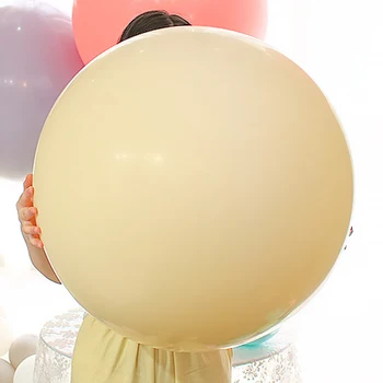 5vnt 18inch Didelis Pastelinių Apvalūs Balionai Didelis Gimtadienio Oro Helio Matinis Macaron baloons Arkos Apdaila Vestuvių Baby Shower