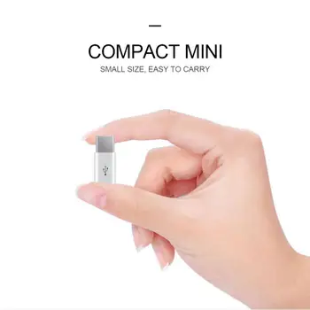 5vnt/1pc Micro USB Female Į C Tipo Male Adapter Xiaomi phone 