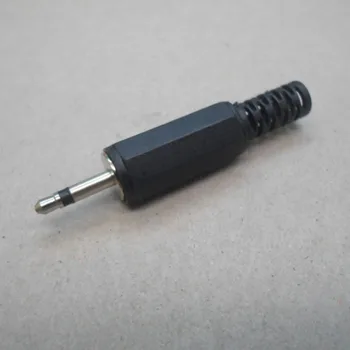 5vnt 2,5 mm mono garso plug 2.5 vielos tipo headphone plug jungtis 2 polių kištukinė Jungtis