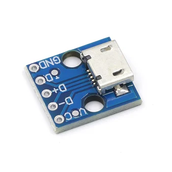 5vnt CJMCU Micro USB Valdybos Maitinimo Adapteris 5V Breakout Jungiklis Sąsajos Modulis Arduino