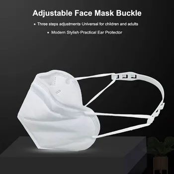 5VNT trijų įrankių reguliuojamas kaukė kabliukais aukštos kokybės nešiojamų daugkartinio naudojimo neslidus kaukė ausies patraukti plėtiniai karšto pardavimo trijų spalvų FY