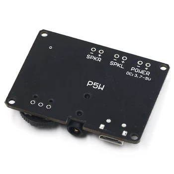 5W+5W PAM8406 Bluetooth 5.0 DC3.7-5V stereo garso galios stiprintuvo modulis XY-P5W už Arduino 