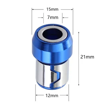 6.35 mm Atsuktuvas Bit Magnetinis Žiedas Metalo antikoroziniai Stiprus Magnetizer Varžtai