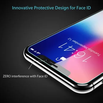 6 Gabalus Grūdintas Stiklas iPhone XR X XS 11 Pro MAX Screen Protector Apsauginė Plėvelė iPhone 6 6s 7 8 Plius 5 5s 5C SE 2020 m.