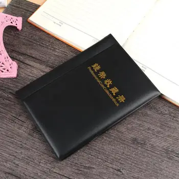 60 Kišenėse Monetos Turėtojas Black PU Monetų Albumas Nešiojamų Albumą Monetos Penny Pinigų Laikymo Knyga Atveju Katalogą Turėtojas Rinkti