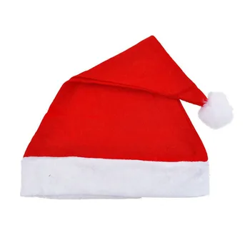 6pcs 2020 Naujų metų Bžūp Kalėdų Vakarėlį Santa Hats Raudonas Dangtelis Kalėdų Skrybėlę Kalėdų Senelio Kostiumas Dekoracija vaiko suaugusiųjų