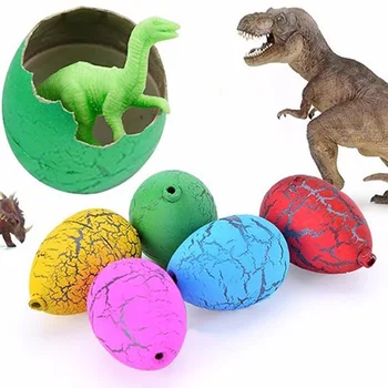 6Pcs Mielas Magija Kiaušinius, Vis Dinozaurų Kiaušinius, Įpilkite Vandens, Vis Dinozaurų Naujovė Kamštukas Žaislai, Vaikų Vaikams mokomieji Žaislai Dovana