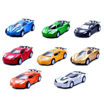 6Pcs/set Mini Žaislas Automobilių Modelį Diecast Traukti Atgal Lenktynių Automobilių Modeliavimo Autobusas, Sunkvežimis Transporto Mielas Plastikiniai Žaislai Berniukams, Vaikų Dovanų