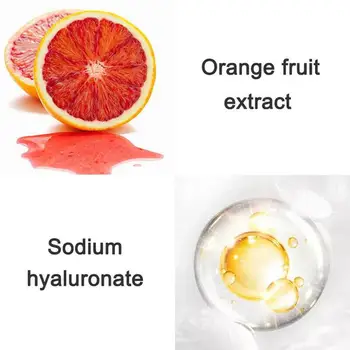 7*2 ml Apelsinų Vitamino & Hialurono Rūgštis Veido Serumas Nustatyti, Ramina Odą, Drėkina, Keltuvai Tvirtumo Ramina