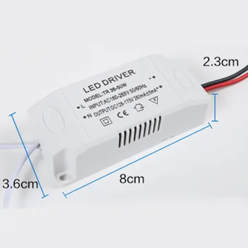8-50W elektros Energijos Tiekimo, Apšvietimo Transformatorius Elektroninis Transformatorius LED Driver Maitinimo Adapteris LED Juostelė