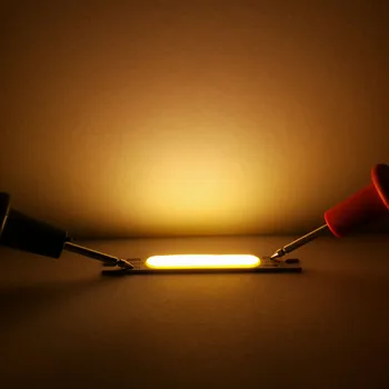 8pcs 3W 5W COB LED Šviesos Chip balta Šilta Raudona Žalia Mėlyna Geltona LED, COB Baras, Žibintuvėlis Sieniniai Šviestuvai šviesos Vamzdis 
