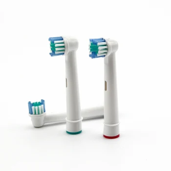 8pcs Pakeitimo Teptuku Vadovai Oral-B dantų šepetėlį Tinka Anksto Galia/Pro Sveikata/Triumph/3D Excel/Vitality Precision Clean