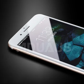 999D Grūdintas Stiklas iPhone 8 7 6 6S Plus SE 2020 Screen Protector, iPhone 12 mini Pro 11 XS Max X XR Apsauginės Stiklo Plėvelės