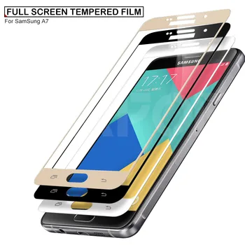 9D Apsauginis Stiklas ant Samsung Galaxy S7 A3 A5 A7 2017 j3 skyrius J5 J7 2016 2017 Grūdintas Screen Protector, Stiklo Plėvelė Atveju