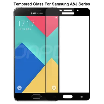 9D Apsauginis Stiklas Samsung Galaxy j3 skyrius J5 J7 A3 A5 A7 2016 2017 J2 J4 J7 Core J5 Premjero S7 Screen Protector, Grūdintojo Stiklo