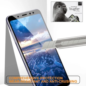 9D Apsauginis Stiklas Samsung Galaxy S7 A3 A5 A7 j3 skyrius J5 J7 2016 2017 Screen Protector A6 A8 J4 J6 Plius J2 J8 A9 2018 Stiklo Plėvelės