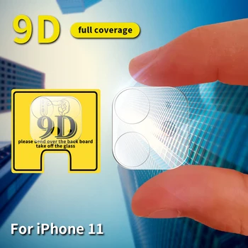 9D Atgal Fotoaparato Objektyvą Screen Protector, iphone, 11 pro max 11 Pilnas draudimas Objektyvo Apsauginis Stiklas 