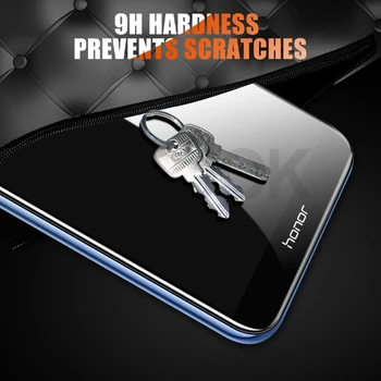 9D Visiškai Padengti Apsaugine Stiklo Huawei Honor 7A 7C 7S 7X Grūdintas Stiklas Už garbę 8 9 Lite V9 Žaisti Screen Protector Filmas Atveju