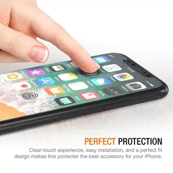9H Grūdintas Stiklas iPhone 12 12 Max/12 Pro Visiškai padengti Stiklo Ekrano Apsaugos iPhone 12 Pro Max Ekrano Plėvelė Anti-scrach 2020 m.