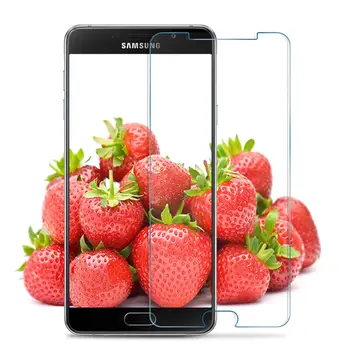 9H Grūdintas Stiklas Samsung Galaxy A3 A5 A7 2016 2017 Screen Protector Anti-Sudužtų Stiklas Pastaba 3 4 5 apsauginės Plėvelės