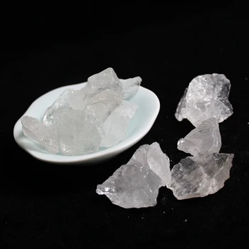 AAAA+ 50g Natūralaus Mineralinio Balto Kvarco Kristalo Akmens Uolienų Žetonų Pavyzdys Gydymo surinkimo natūralių kristalų žuvų bakas akmens