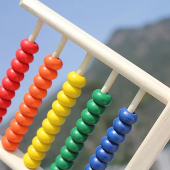 Abacus Montessori Švietimo Žaislas Mini Mediniai Abacus Vaikai Anksti Matematikos Mokymosi Žaislas Numerių Skaičiavimo Skaičiavimo Karoliukai