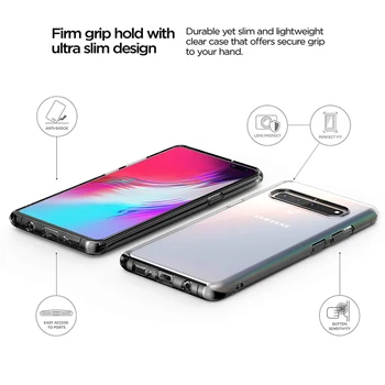 Aišku, Telefono dėklas, Skirtas Samsung Galaxy S10 Lite S10e S 10 5G S10+ Plius Galinį Telefono Dangtelį Ultra Plonas Minkštas Skaidrios Silikoninės Atvejais