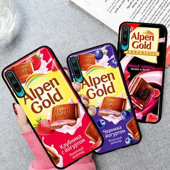 Alenka Alpen Gold Wonka Šokoladas Minkštas Atveju Huawei Honor 8Lite 8A 8X 8C 8S 9X Pro 10 Lite 20 Pro 10i 20i Fundas Coque