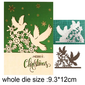 Amatų štampai, metalo pjovimo miršta cut mirti pelėsių Kalėdų Ornamentu Scrapbooking mirti amatų popieriaus peilio formos ašmenys punch trafaretai miršta