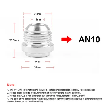 AN6 AN8 AN10 Aliuminio Suvirinimo Dėl Fittting Bung Riešutų Vožtuvų Dangtelį Gali Sugauti Aukštos Kokybės