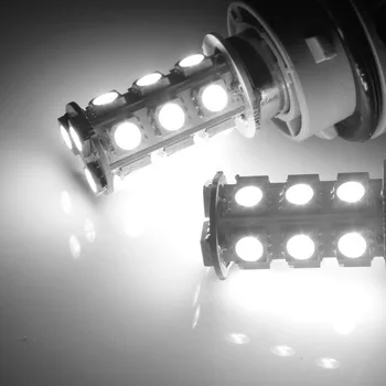 ANGRONG 2x BAZ15d P21/4w 566 18 SMD LED Lemputės Auto Stovėjimo Liekamosios Stabdymo Stabdžių Žibintas Baltas
