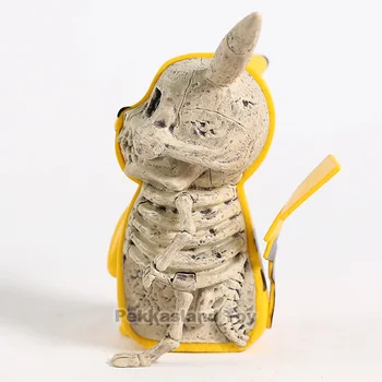 Animacinių filmų Juokingi Skeletas Kaukolės Yellow Rabbit PVC Pav Kolekcines Modelis Žaislas